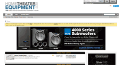 Desktop Screenshot of hometheaterequipment.com